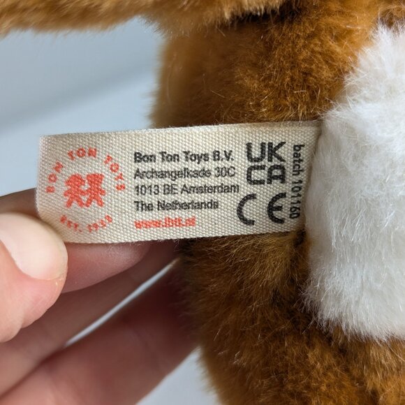 WWF Realistic Tiger cub plush 7.5" Bon Ton Toys Netherlands - Picture 9 of 13